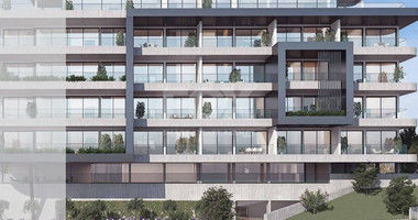 Modern two bedroom penthouse with private garden and jacuzzi for sale in Panthea