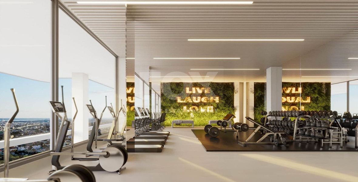 Modern two bedroom penthouse with private garden and jacuzzi for sale in Panthea