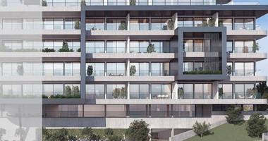 Modern three bedroom penthouse with private garden and jacuzzi for sale in Panthea