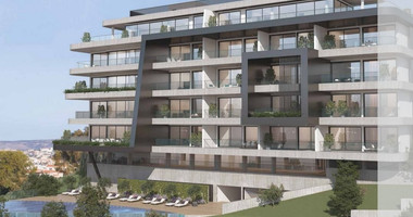 Modern three bedroom penthouse with private garden and jacuzzi for sale in Panthea