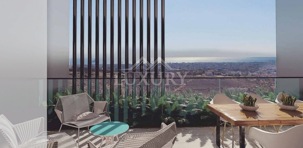 Modern two bedroom penthouse for sale in Panthea