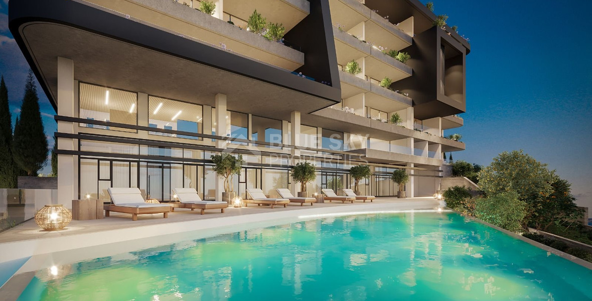 Modern two bedroom penthouse for sale in Panthea