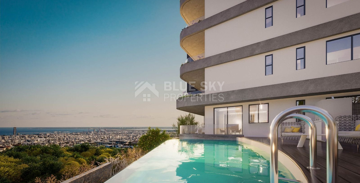 Modern two bedroom penthouse for sale in Panthea