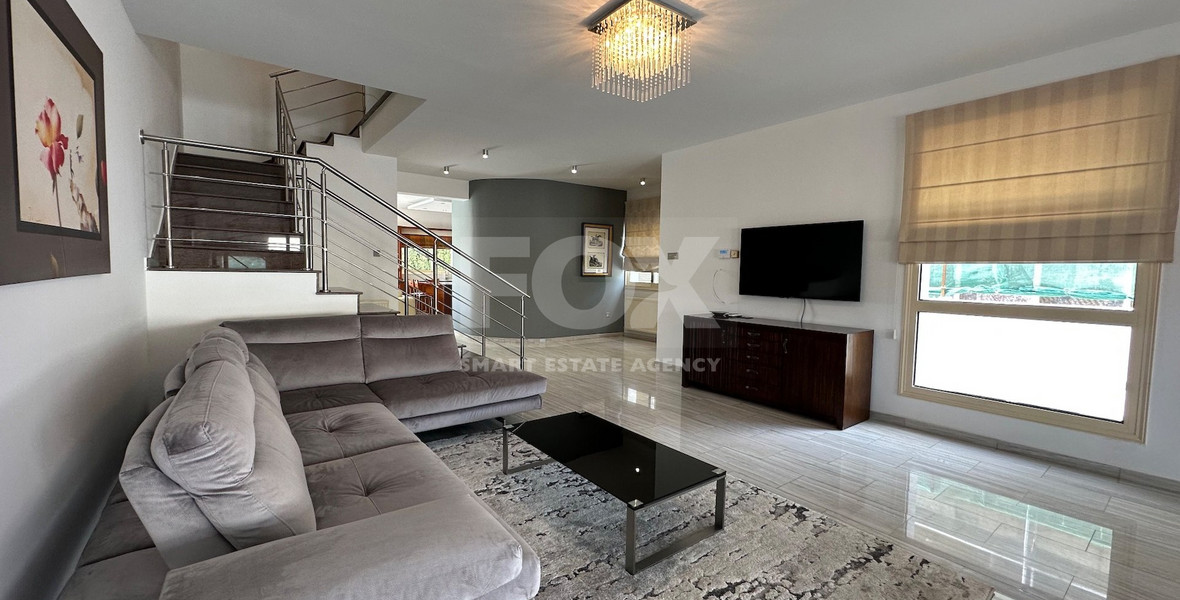 RENT: FURNISHED 3 BEDROOM HOUSE WITH COMMUNAL SWIMMING POOL IN PANTHEA AREA OF LIMASSOL