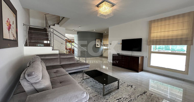 RENT: FURNISHED 3 BEDROOM HOUSE WITH COMMUNAL SWIMMING POOL IN PANTHEA AREA OF LIMASSOL