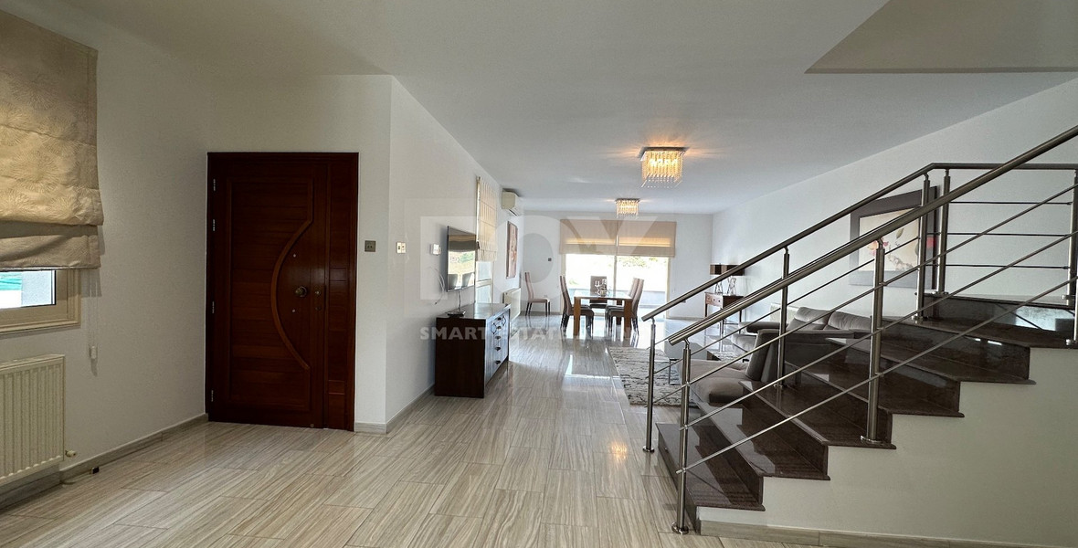 RENT: FURNISHED 3 BEDROOM HOUSE WITH COMMUNAL SWIMMING POOL IN PANTHEA AREA OF LIMASSOL