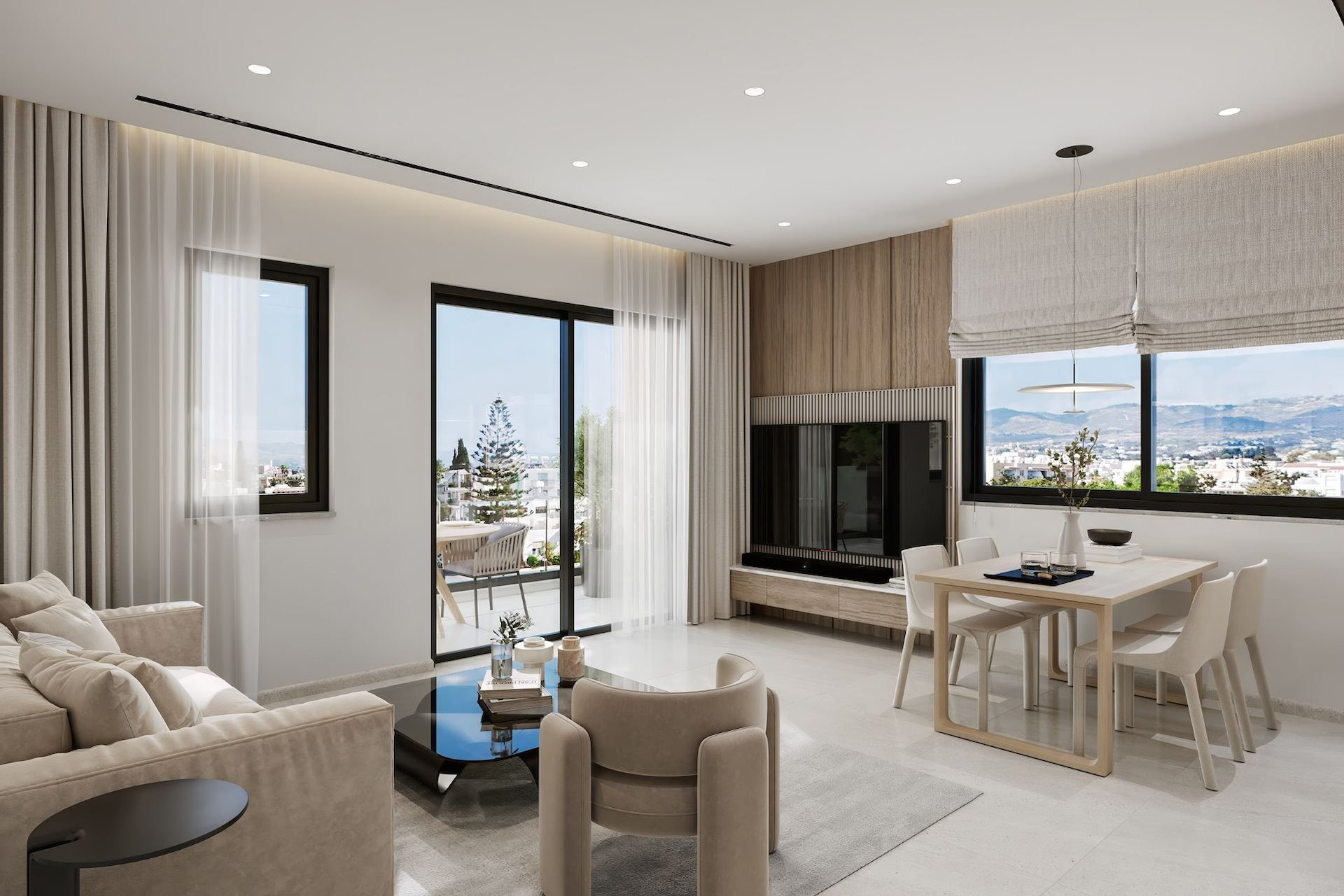 Квартира 1 спальня 50 м² муниципалитет Пафос, Кипр