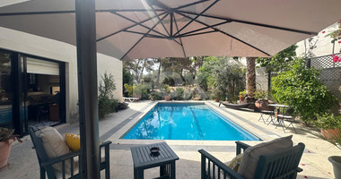 Unique charming four bedroom property for sale in the sought after location of Agios Tychonas