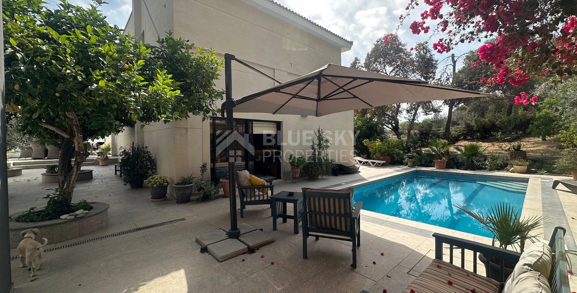 Unique charming four bedroom property for sale in the sought after location of Agios Tychonas