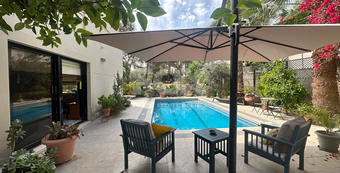 Unique charming four bedroom property for sale in the sought after location of Agios Tychonas