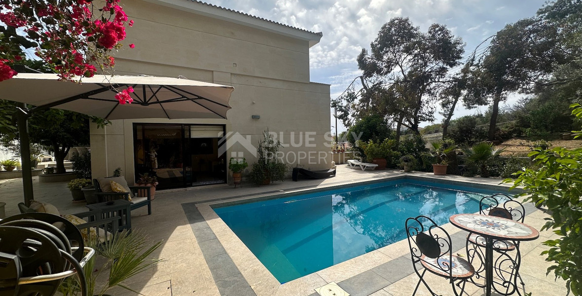 Unique charming four bedroom property for sale in the sought after location of Agios Tychonas