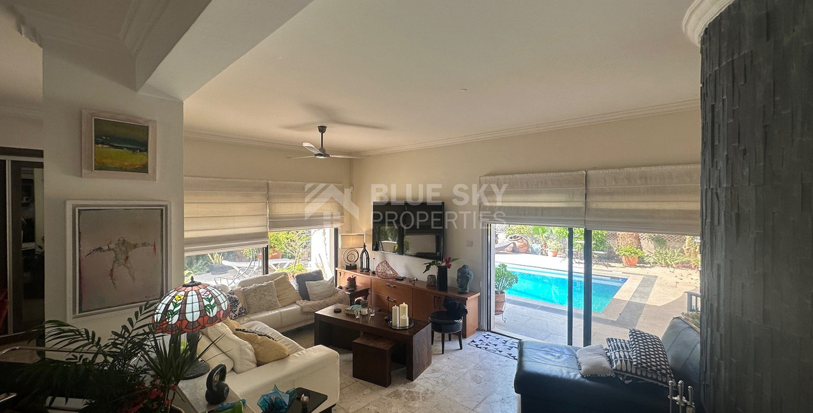 Unique charming four bedroom property for sale in the sought after location of Agios Tychonas