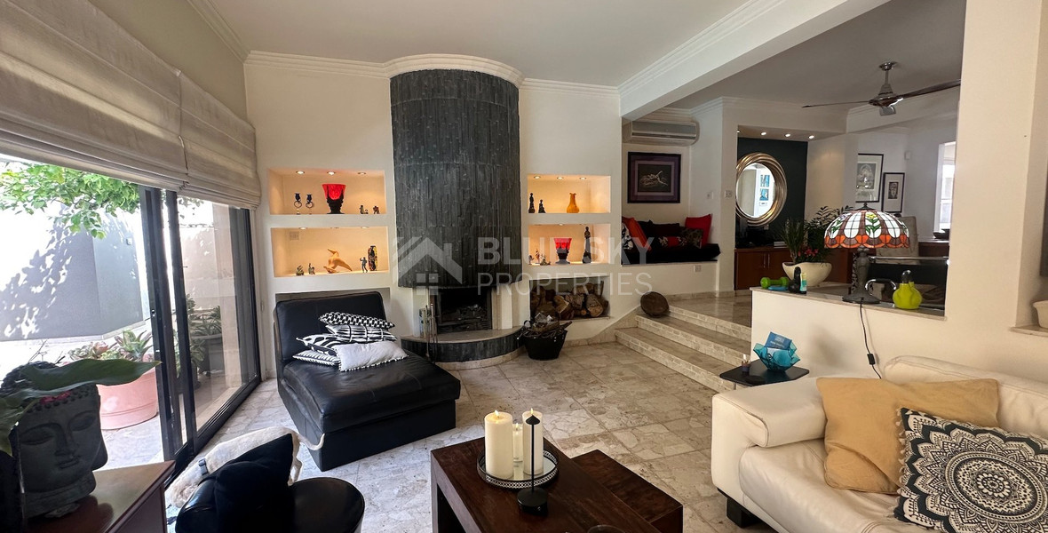 Unique charming four bedroom property for sale in the sought after location of Agios Tychonas