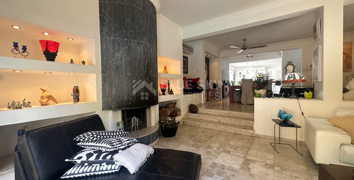 Unique charming four bedroom property for sale in the sought after location of Agios Tychonas