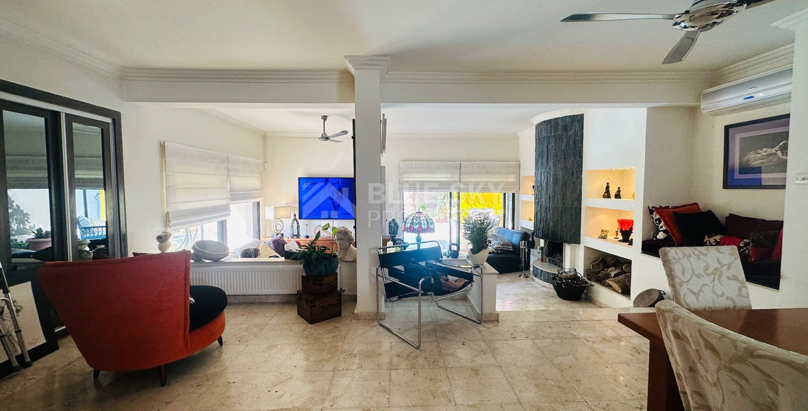 Unique charming four bedroom property for sale in the sought after location of Agios Tychonas