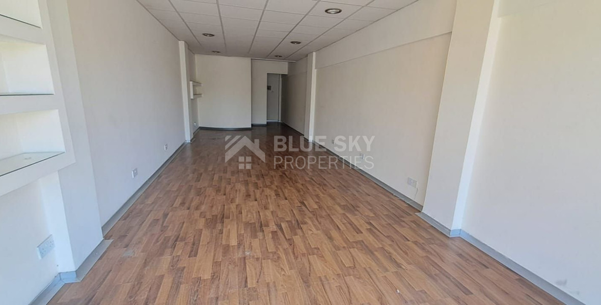 Shop for rent on busy commercial road - Katholiki, Limassol