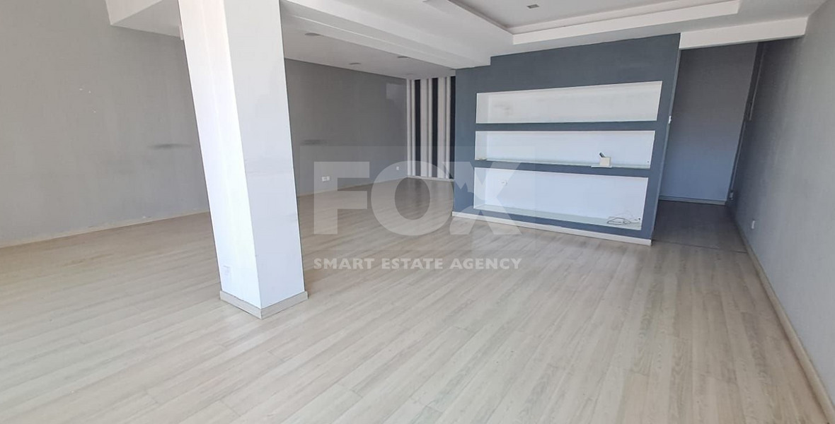 Ground floor shop on a commercial road for rent, Katholiki, Limassol