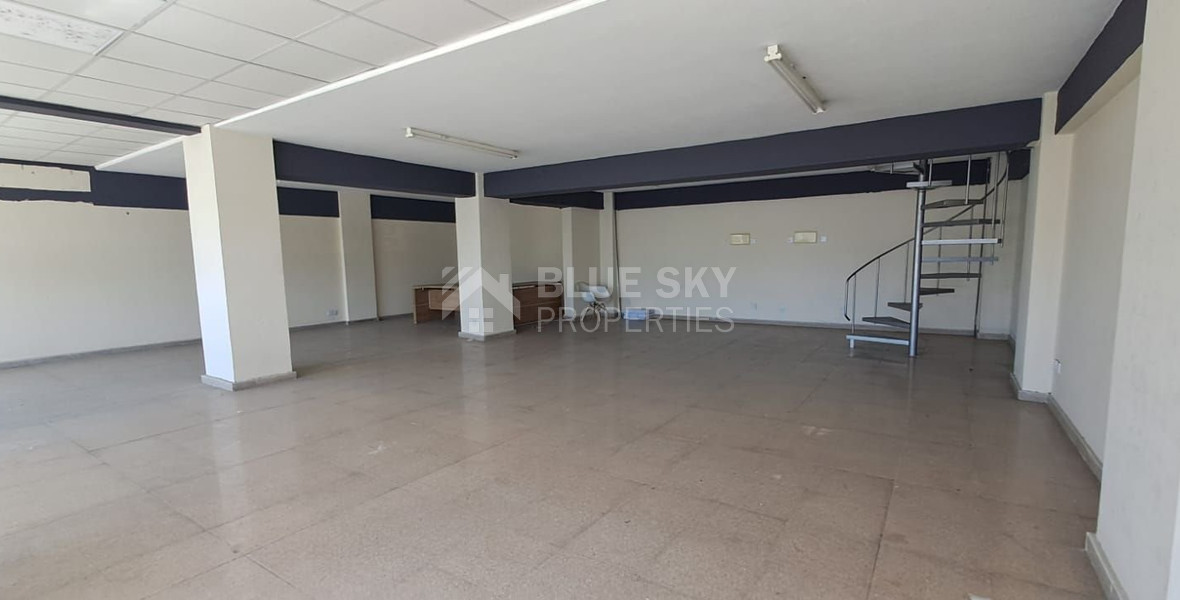 Shop for rent on Commercial Road in Katholiki, Limassol