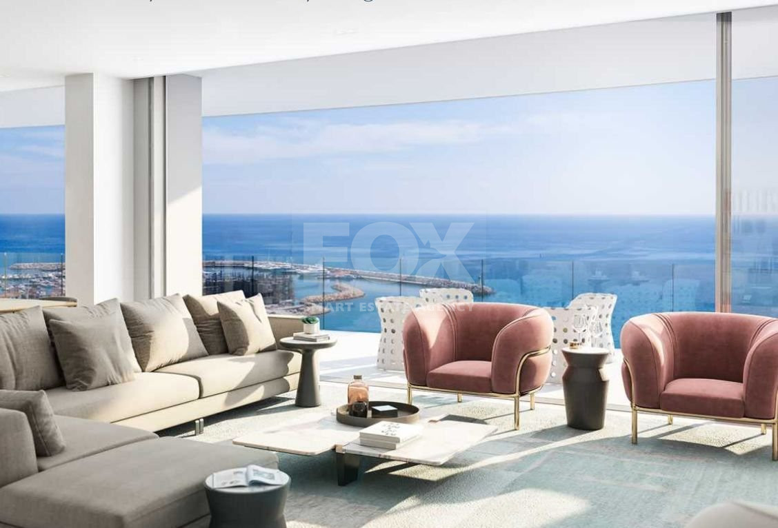 Luxury two bedroom apartment for sale close to Limassol Marina