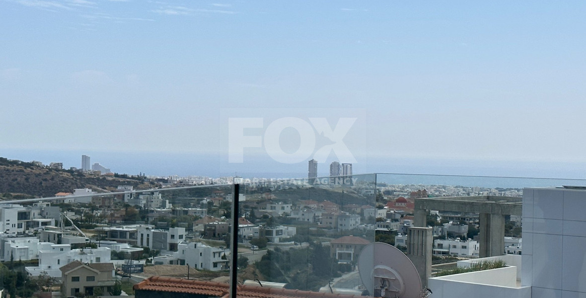 High Quality Villa custom built for sale in a quiet residential area with panoramic views in Agios Athanasios