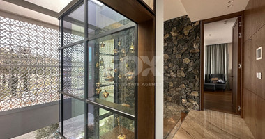 High Quality Villa custom built for sale in a quiet residential area with panoramic views in Agios Athanasios