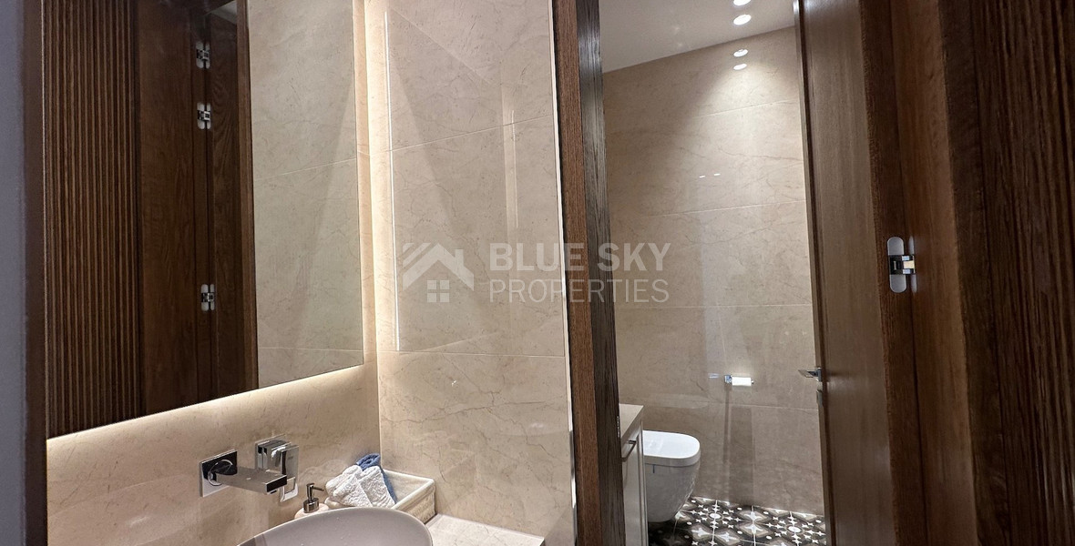 High Quality Villa custom built for sale in a quiet residential area with panoramic views in Agios Athanasios