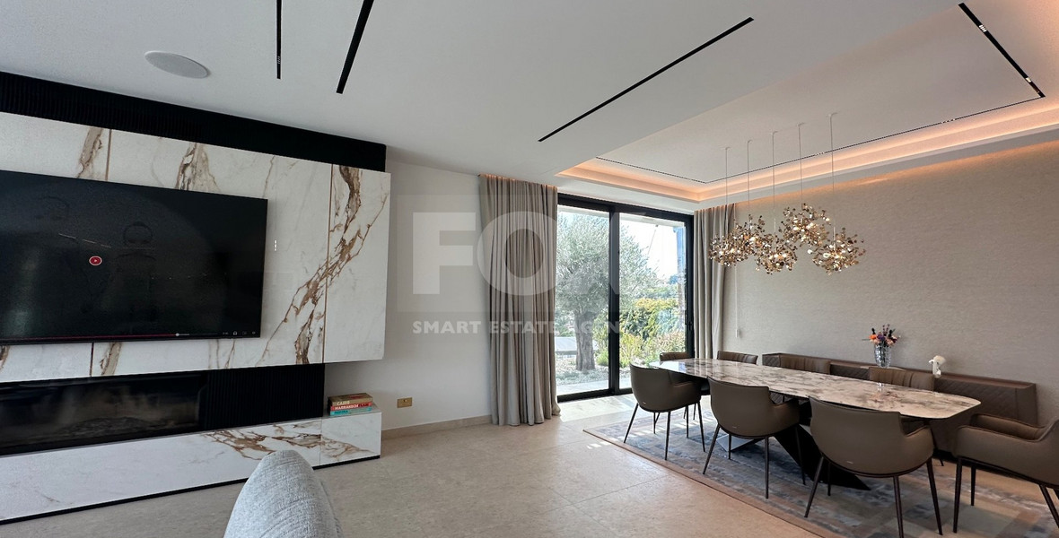 High Quality Villa custom built for sale in a quiet residential area with panoramic views in Agios Athanasios