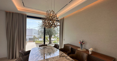 High Quality Villa custom built for sale in a quiet residential area with panoramic views in Agios Athanasios