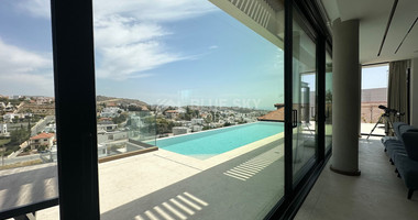 High Quality Villa custom built for sale in a quiet residential area with panoramic views in Agios Athanasios