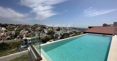 High Quality Villa custom built for sale in a quiet residential area with panoramic views in Agios Athanasios
