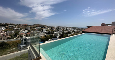 High Quality Villa custom built for sale in a quiet residential area with panoramic views in Agios Athanasios