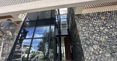 High Quality Villa custom built for sale in a quiet residential area with panoramic views in Agios Athanasios