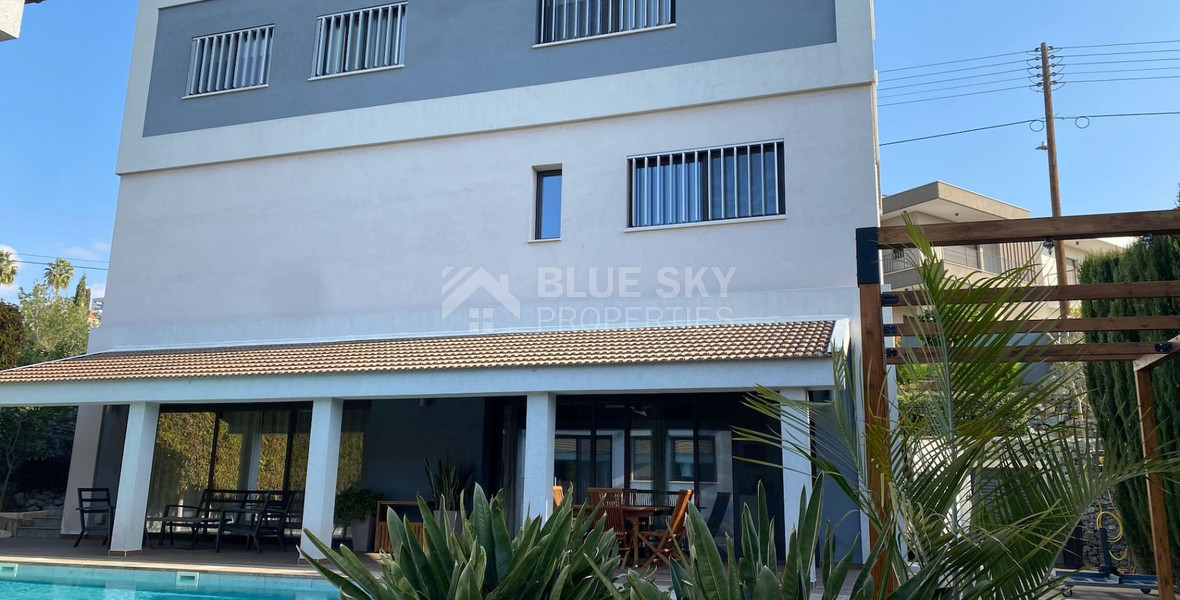 Four bedroom plus guest room detached house for sale in Agia Fyla, Limassol