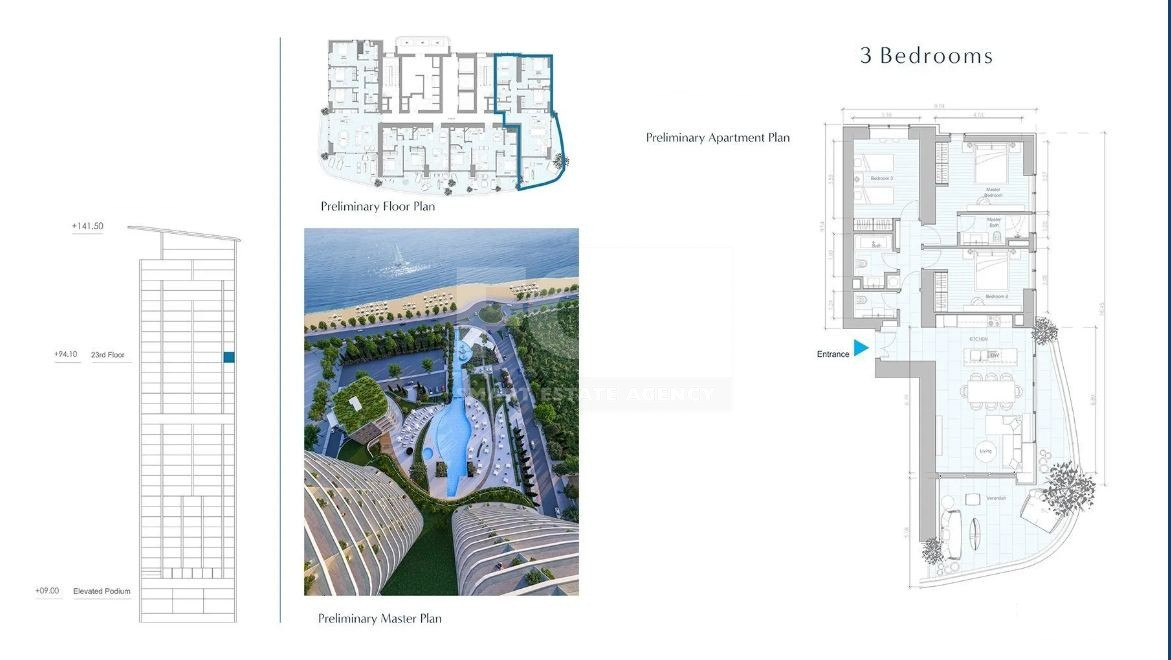 Invest in Limassol: 3-Bed Luxury Seafront Apartment