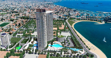 Luxury Three-Bedroom Beachfront & Seafront Apartment For Sale Next to Limassol Marina | Prime Cyprus Property Investment