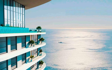 Luxury 3 Bedroom Seafront Apartment Near Limassol Marina | 17th Floor