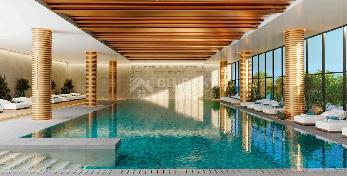 Luxury 3 Bedroom Seafront Apartment Near Limassol Marina | 17th Floor