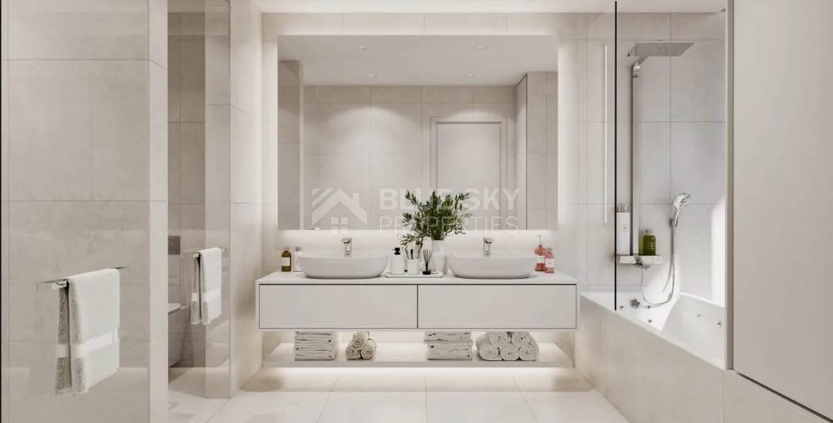 Luxury 3 Bedroom Seafront Apartment Near Limassol Marina | 17th Floor