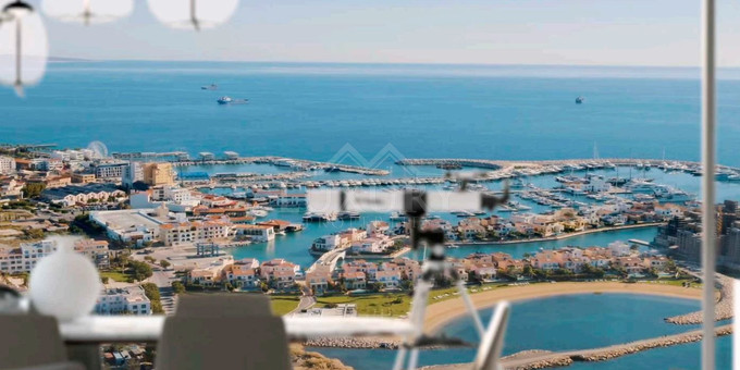Exclusive Listing: 17th-Floor Luxury Seafront Apartment Near Limassol Marina