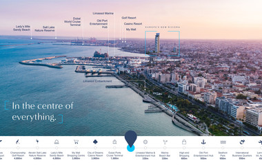 Luxury 3 Bedroom Seafront Apartment Near Limassol Marina | 15th Floor