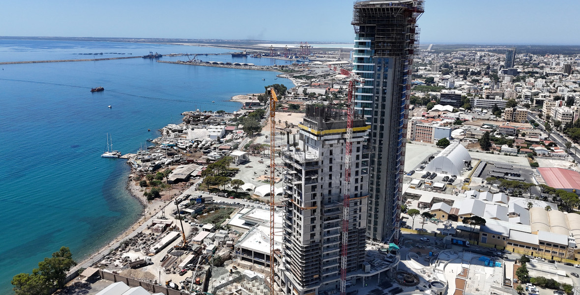 15th-Floor Waterfront Apartment for Sale Beside Limassol Marina