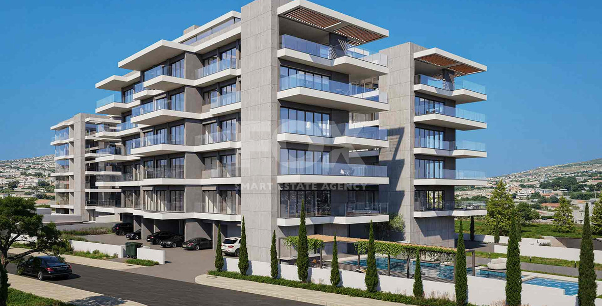 Paphos three Bedroom Apartment for Sale | Sea Views | Pool | Great Investment