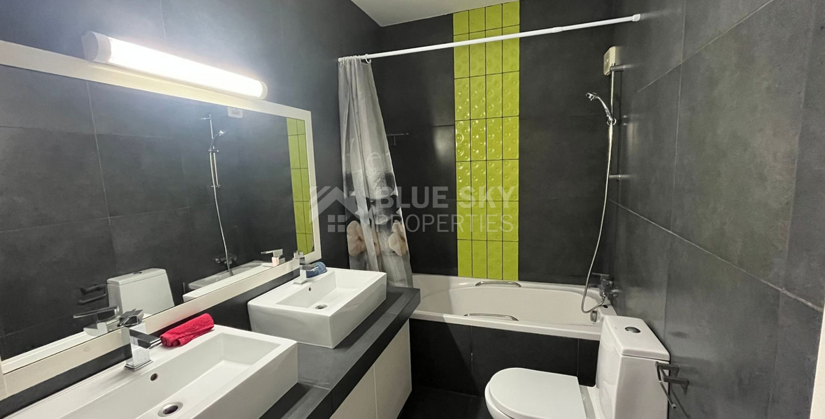 FOR RENT STUNNING MODERN APARTMENT  WITH ROOF GARDEN VERY NEAR SEA FRONT