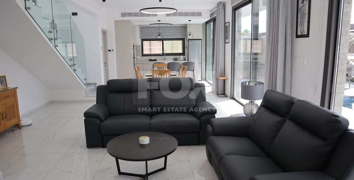 Three bedroom amazing villa for sale in Geroskypou , Paphos