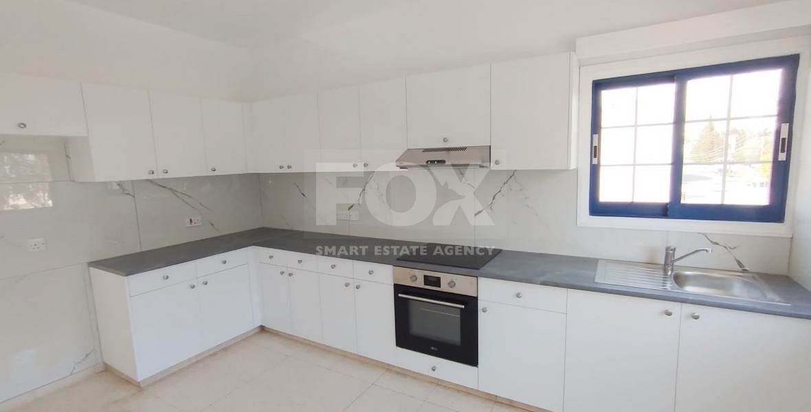 Renovated Unfurnished Apartment for Rent in the Heart of Geroskipou