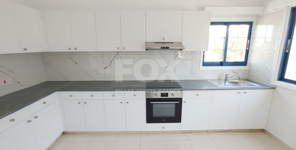 Renovated Unfurnished Apartment for Rent in the Heart of Geroskipou