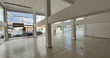 220m2 IMPRESSIVE STORE/SHOWROOM SPACE FOR RENT IN AGIOS NICOLAOS, A FEW STEPS AWAY FROM GEORGIOU GRIVA DIGENI