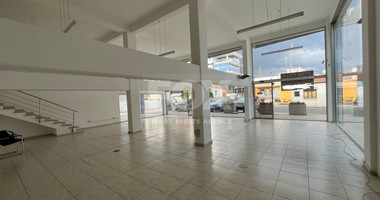 220m2 IMPRESSIVE STORE/SHOWROOM SPACE FOR RENT IN AGIOS NICOLAOS, A FEW STEPS AWAY FROM GEORGIOU GRIVA DIGENI