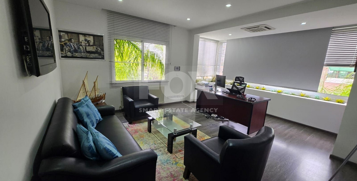 Spacious Renovated Office for Rent Near Makarios Avenue