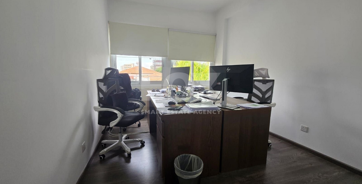 Spacious Renovated Office for Rent Near Makarios Avenue